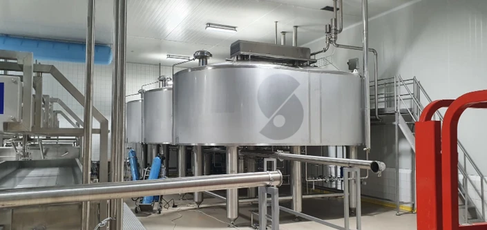 Double O Vat — discharge valves